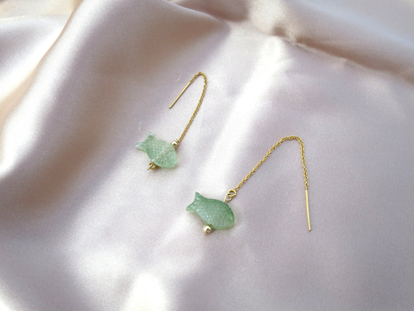Fish Threader Earrings