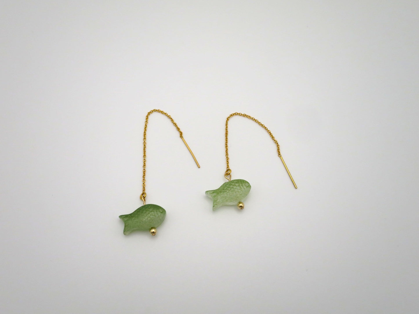 Fish Threader Earrings