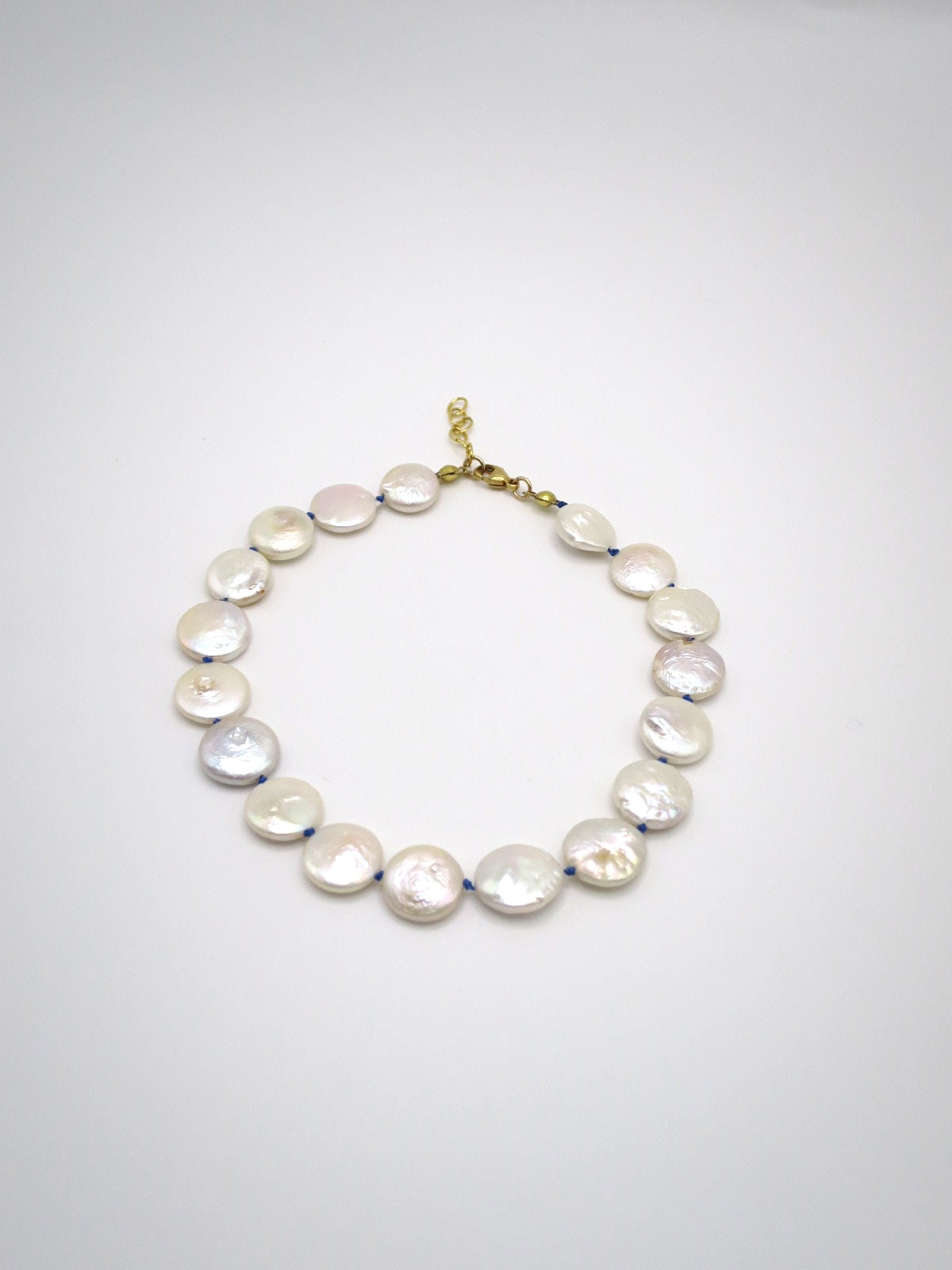Custom Jewelry Order - Coin Pearl Necklace