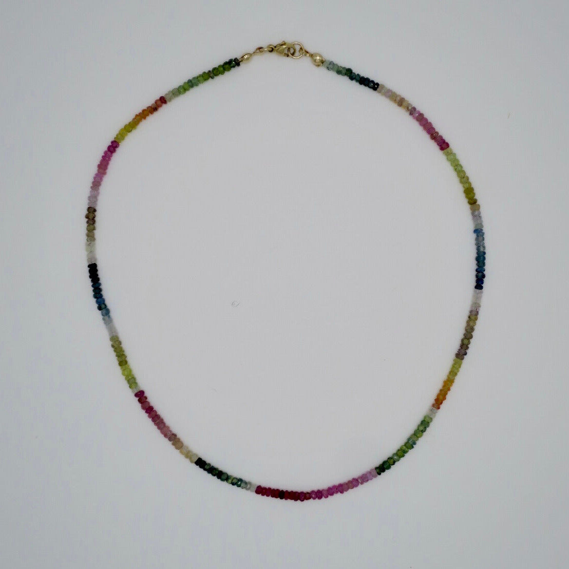 Sapphire Letter Strand