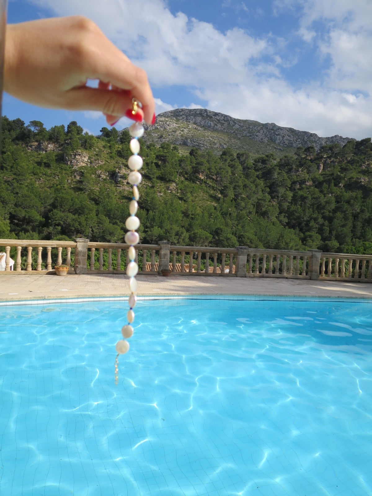 Coin Pearl Anklet