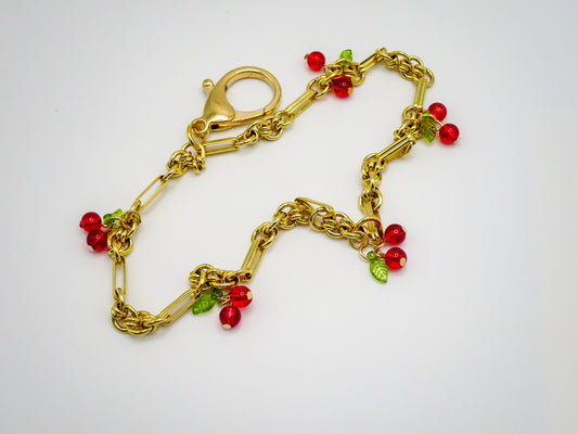 Cherry Bag Charm