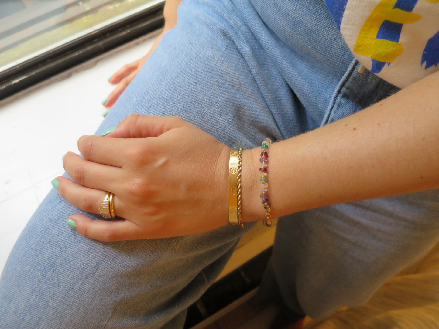 Mixed Gemstone Bracelet