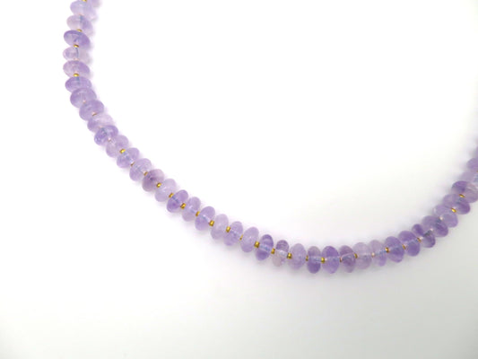 Lavender Amethyst Necklace