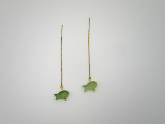 Fish Threader Earrings