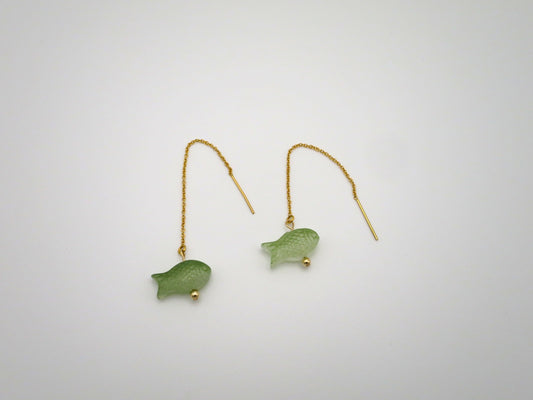Fish Threader Earrings