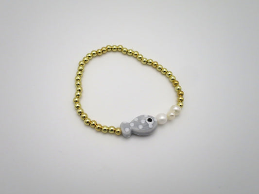Beaded Fish Bracelet