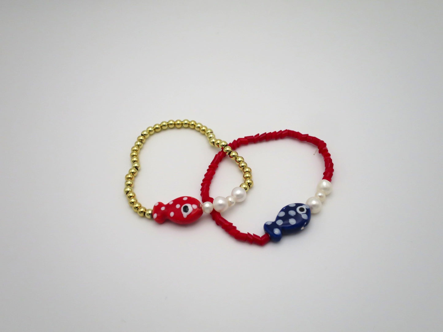 Beaded Fish Bracelet