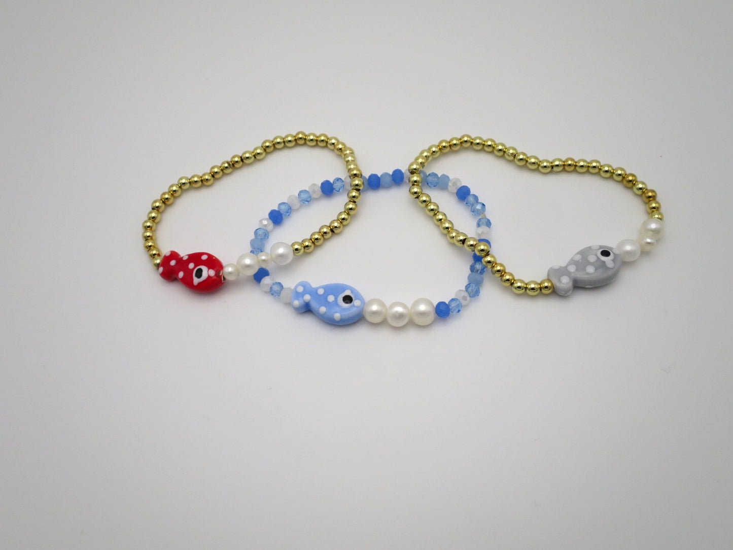 Beaded Fish Bracelet
