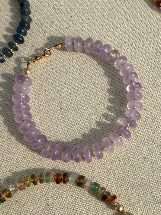 Giselle’s Lavender Amethyst Bracelet