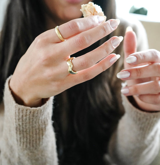 Wavy Ring - Gold
