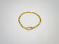 Long & Short Cable Chain Bracelet with Carabiner