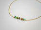 Gemstone Bar Necklace