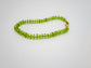 Peridot Heishi Bracelet