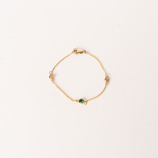 Stationed Gemstone Bracelet