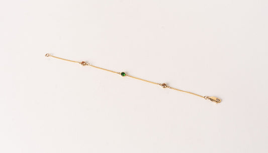 Stationed Gemstone Bracelet