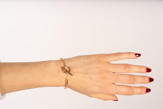 Paperclip Chain Bracelet