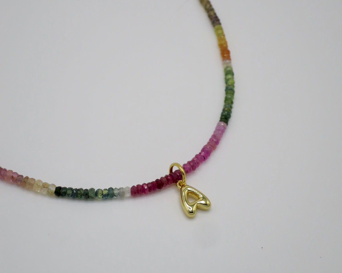 Sapphire Letter Strand