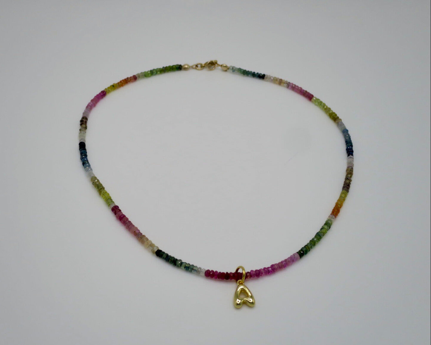 Sapphire Letter Strand