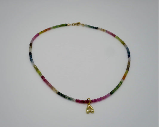 Sapphire Letter Strand